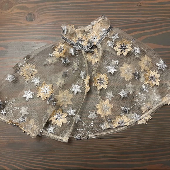 BNWOT Badgley Mischka Cape - Picture 2 of 11